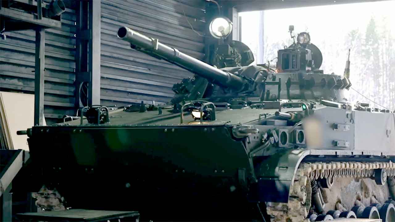Russland liefert modernisierte Version des BMP-3. Telegram @rostecru