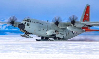 LC-130J. Foto: X @LockheedMartin