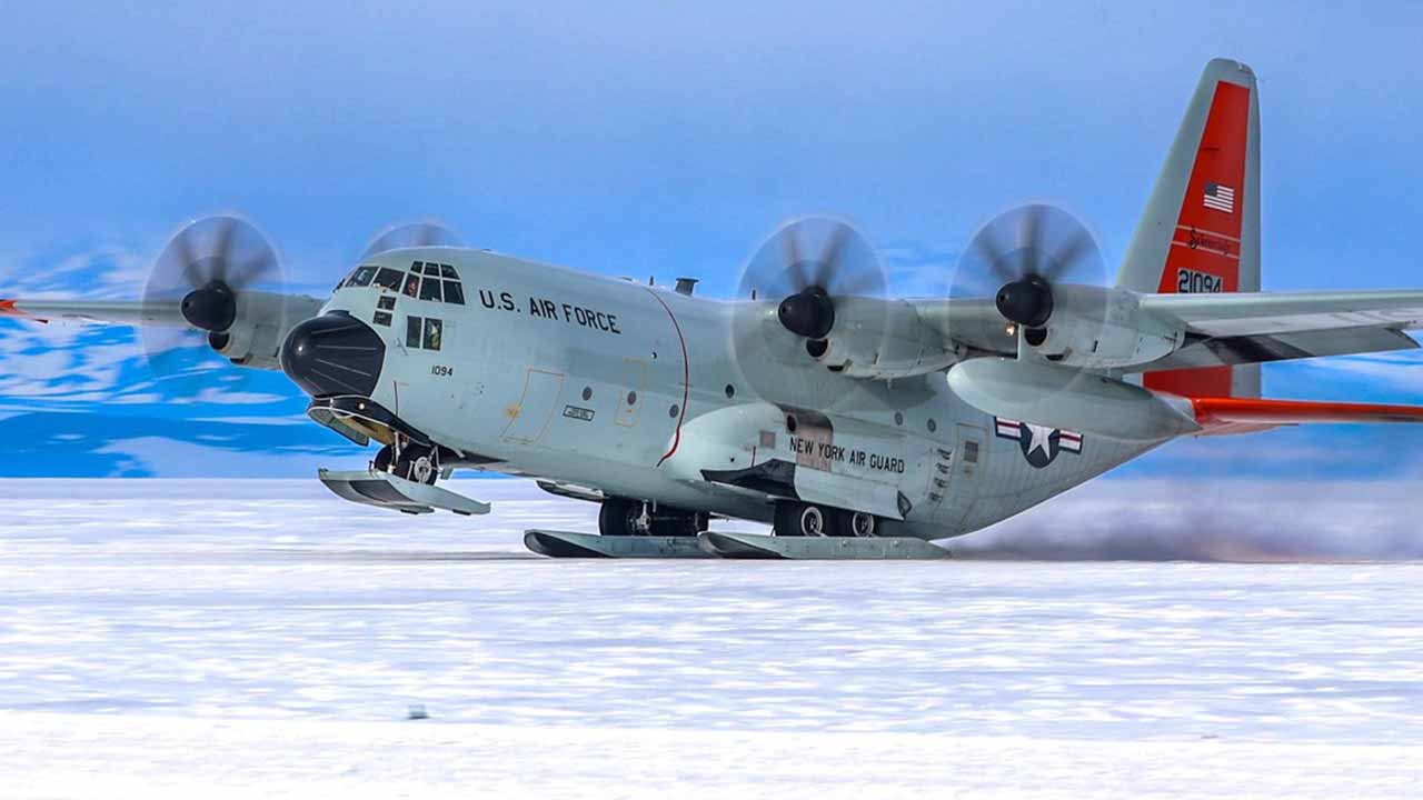 LC-130J. Foto: X @LockheedMartin