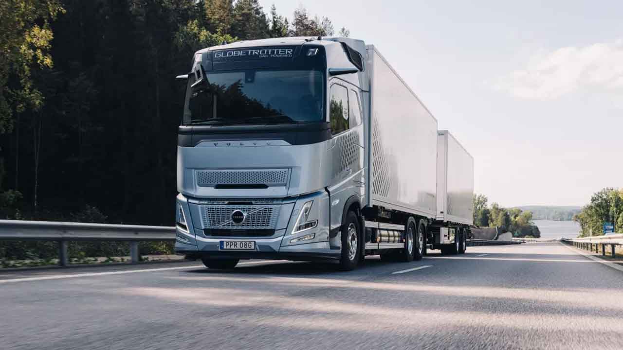 Volvo Trucks passerer 10.000 gassdrevne lastebiler solgt globalt. Foto: Volvo Trucks