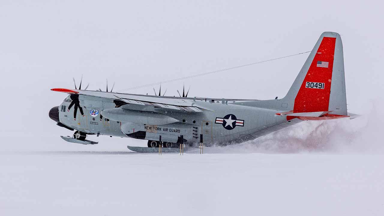 LC-130J. Foto: X @LockheedMartin