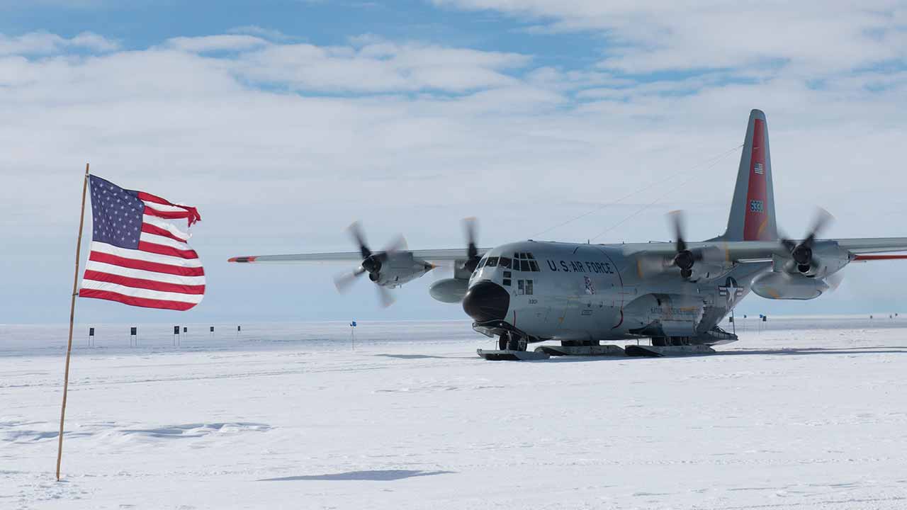 LC-130J. Foto: X @LockheedMartin