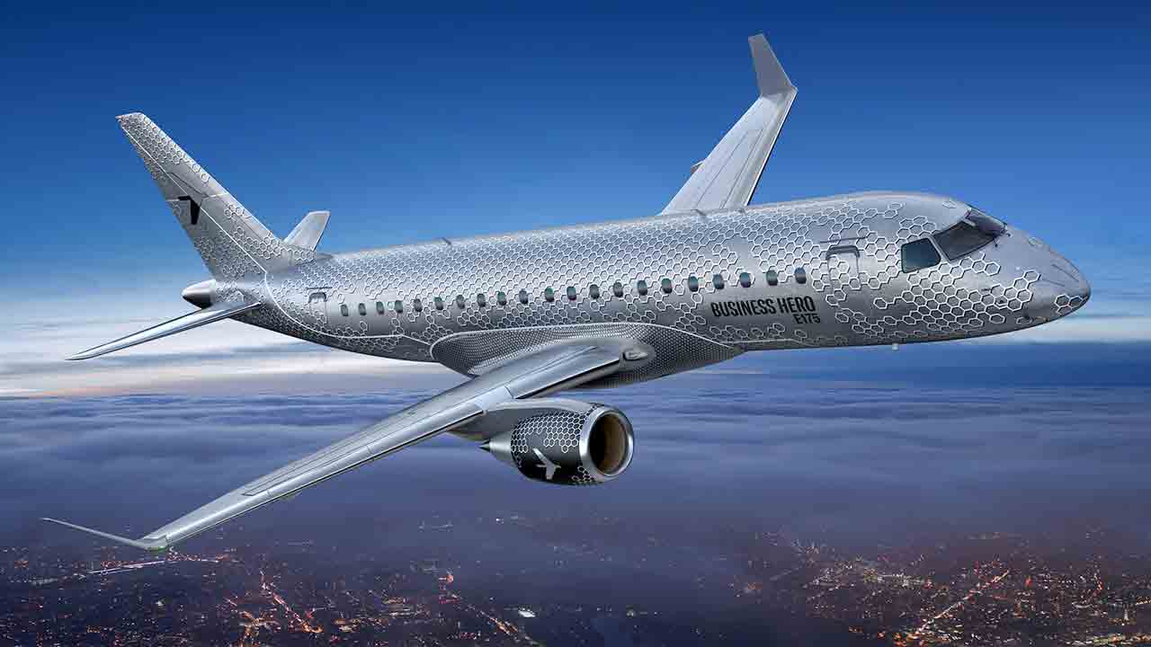 E175. Foto: Embraer