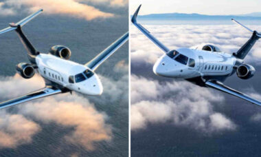 Embraer apresenta novos jatos executivos projetados para minimizar turbulência