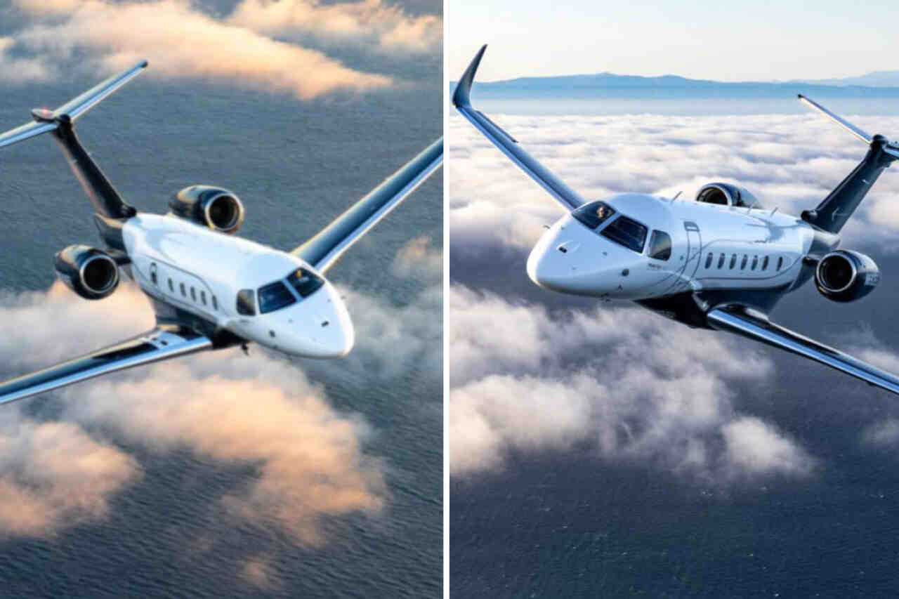 Embraer apresenta novos jatos executivos projetados para minimizar turbulência