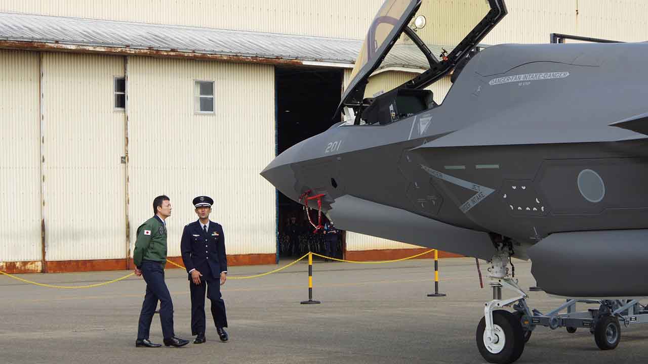 Japonya, Nyutabaru Hava Üssü’nde F-35B’nin konuşlandırılmasına başladı. X @ModJapan_jp