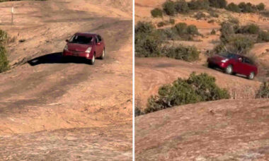 Vídeo: Dono de Toyota Prius é visto se aventurando em trilha off-road nos EUA