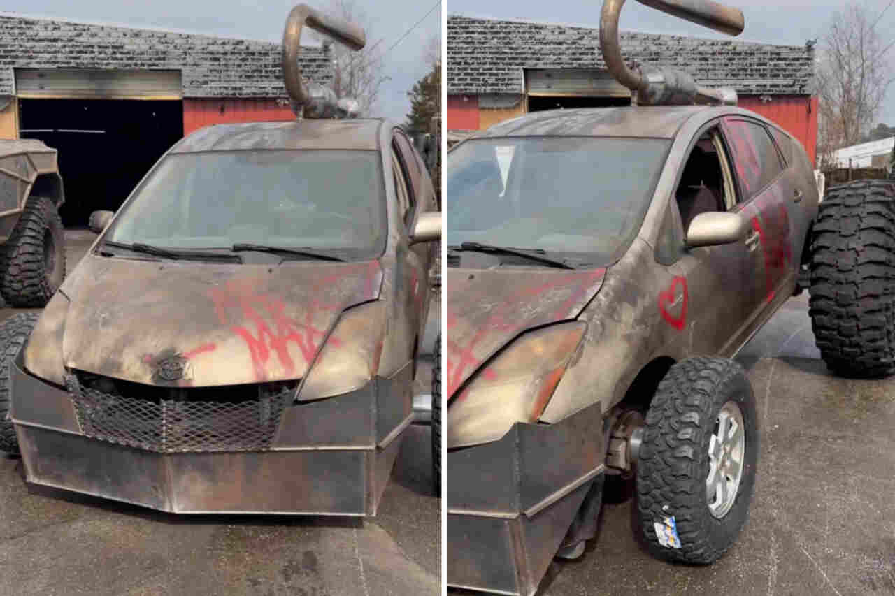 Video: Toyota Prius becomes “Mad Max”-style machine in the hands of a creative owner