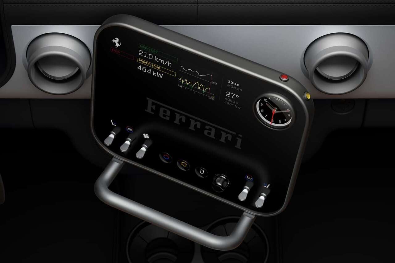 Ferrari compartilha mais detalhes sobre seu primeiro carro elétrico
