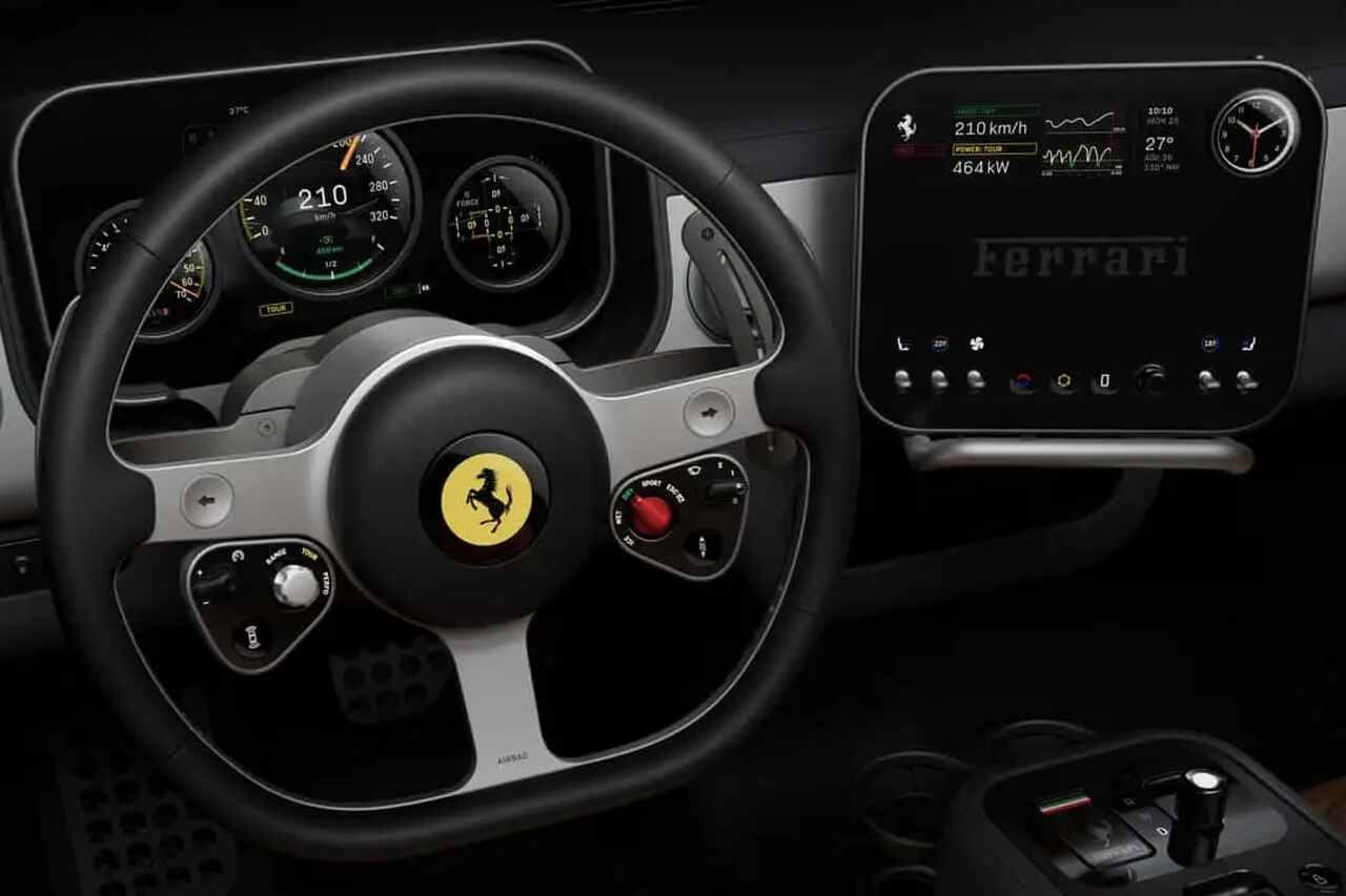 Ferrari compartilha mais detalhes sobre seu primeiro carro elétrico