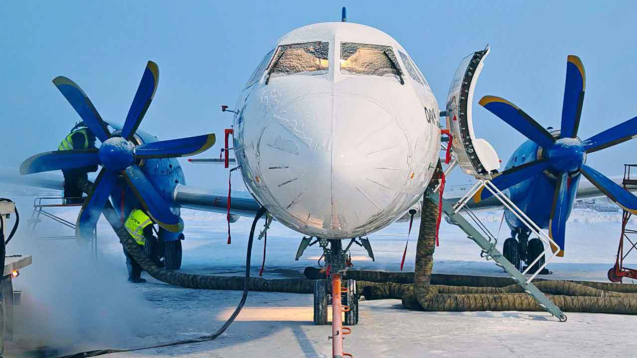 Il-114-300. Foto: Telegram @yksaeroport
