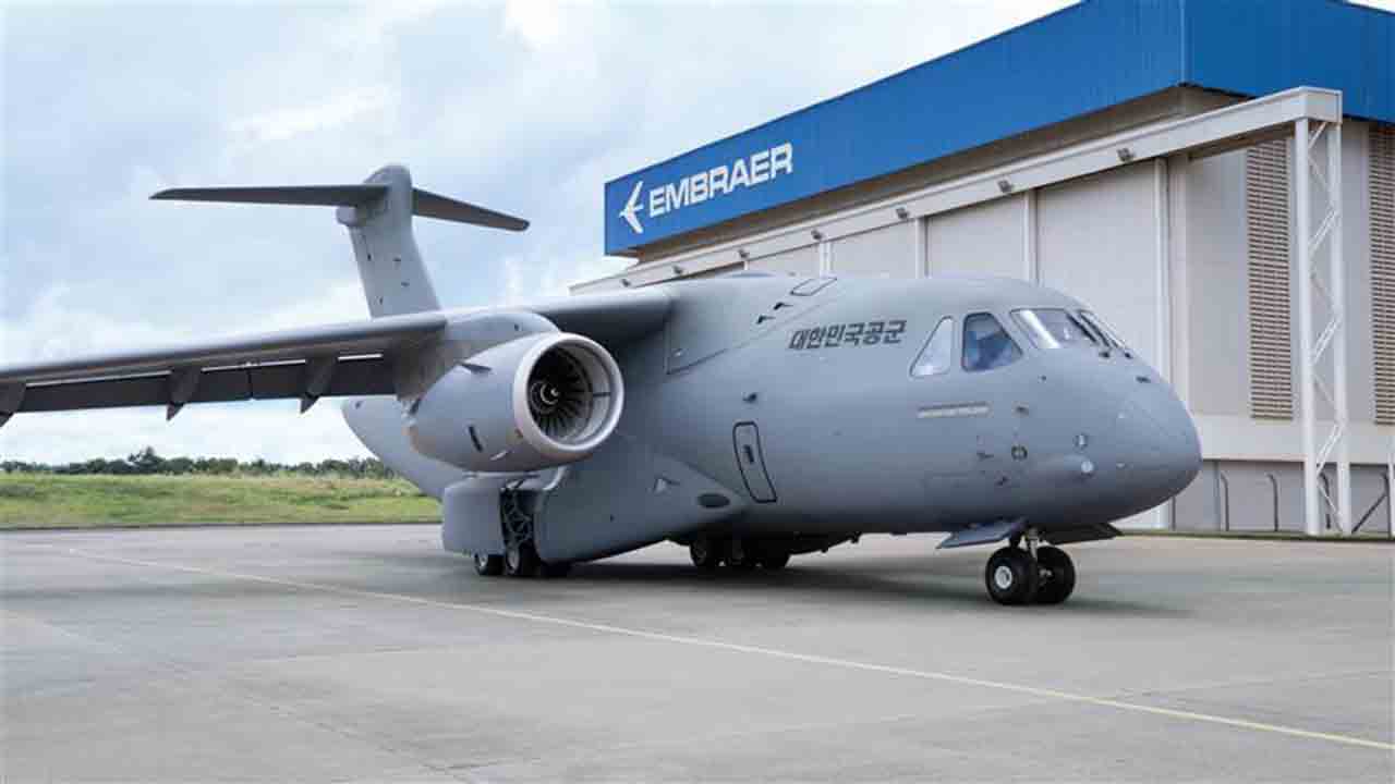 C-390 Millennium destined for the Republic of Korea Air Force (ROKAF). Photo: Embraer