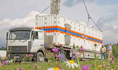 Abrigo móvel Kub-M contra explosão nuclear e precipitação radioativa / Fonte da foto: Mídia russa