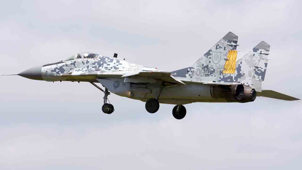 MiG-29 dell’Aeronautica Militare Slovacca. Foto: Wikimedia