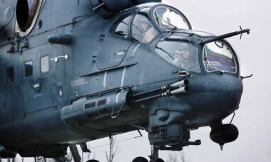 Mi-24 Hind. Instagram @magyar_honvedseg