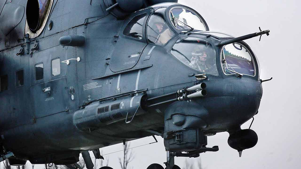 Mi-24 Hind. Instagram @magyar_honvedseg