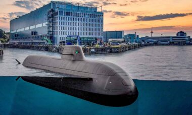 Submarino 212CD. Foto: Thyssenkrupp Marine Systems