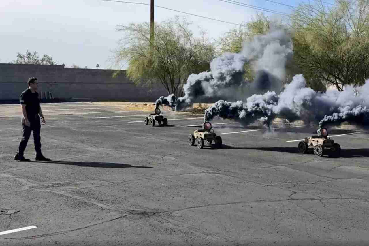Den amerikanske hær vælger Swarmbotics AI til at udvikle autonome robotsværme