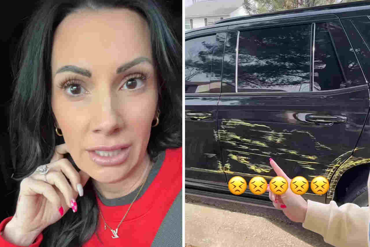 Mulher detona lateral de Cadillac Escalade durante manobra e desabafa: "Dia arruinado"