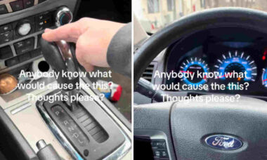 Mulher pede conselhos após notar que seu carro treme incontrolavelmente quando ela engata a ré
