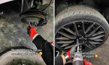 Vídeo: Mecânico se vinga de cliente mesquinho ao colocar supercola na roda de seu carro