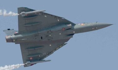 Tejas Mk-1. Foto: Wikimedia