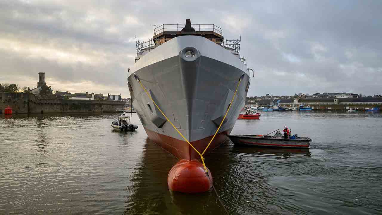 Trolley de Prévaux varato come primo nave della classe PH della Marina francese. Foto: X @MarineNationale