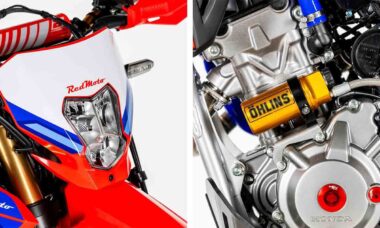 Honda CRF300L Red Edition. Instagram @hondamotoitalia