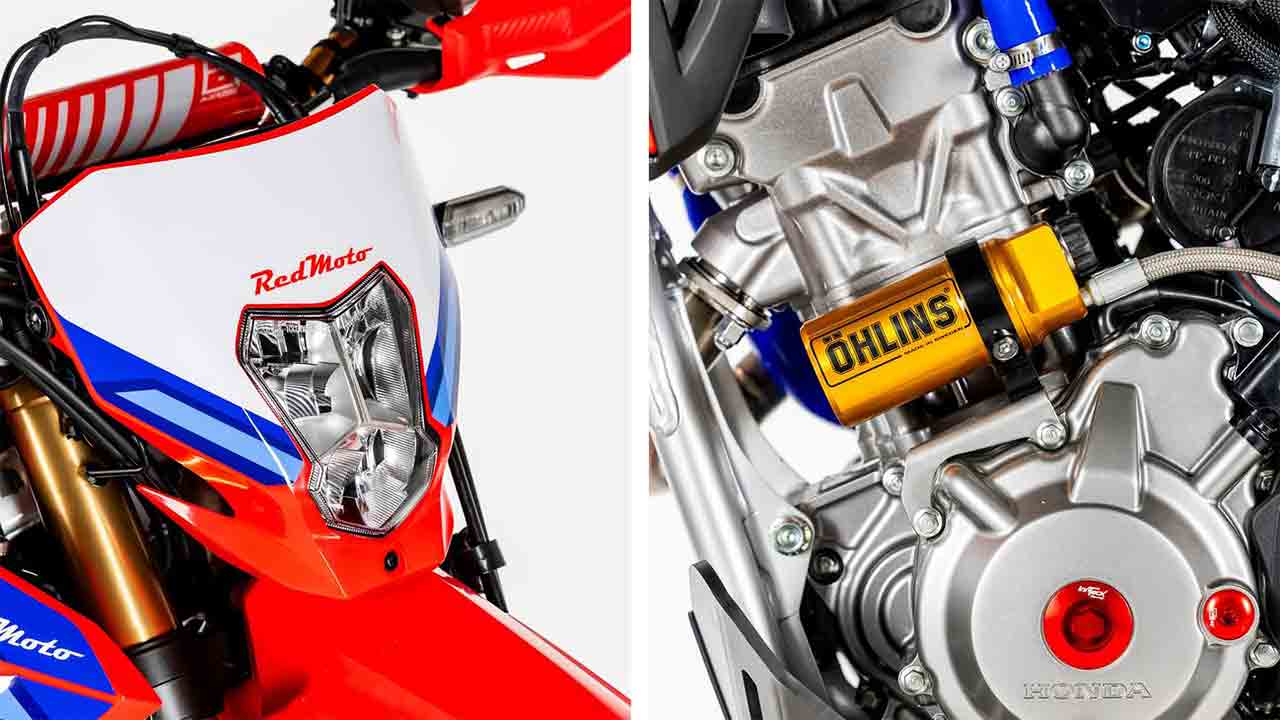 Honda CRF300L Red Edition. Instagram @hondamotoitalia