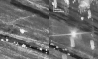 Reino Unido intercepta drone iraniano durante patrulha aérea no Oriente Médio
