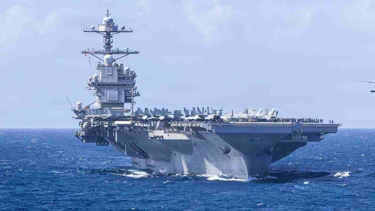 Un incendio colpisce la USS Gerald R. Ford nel Mar Rosso e ferisce 2 marinai