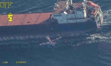 Suécia apreende navio com grãos de área ocupada e mira “frota fantasma” russa