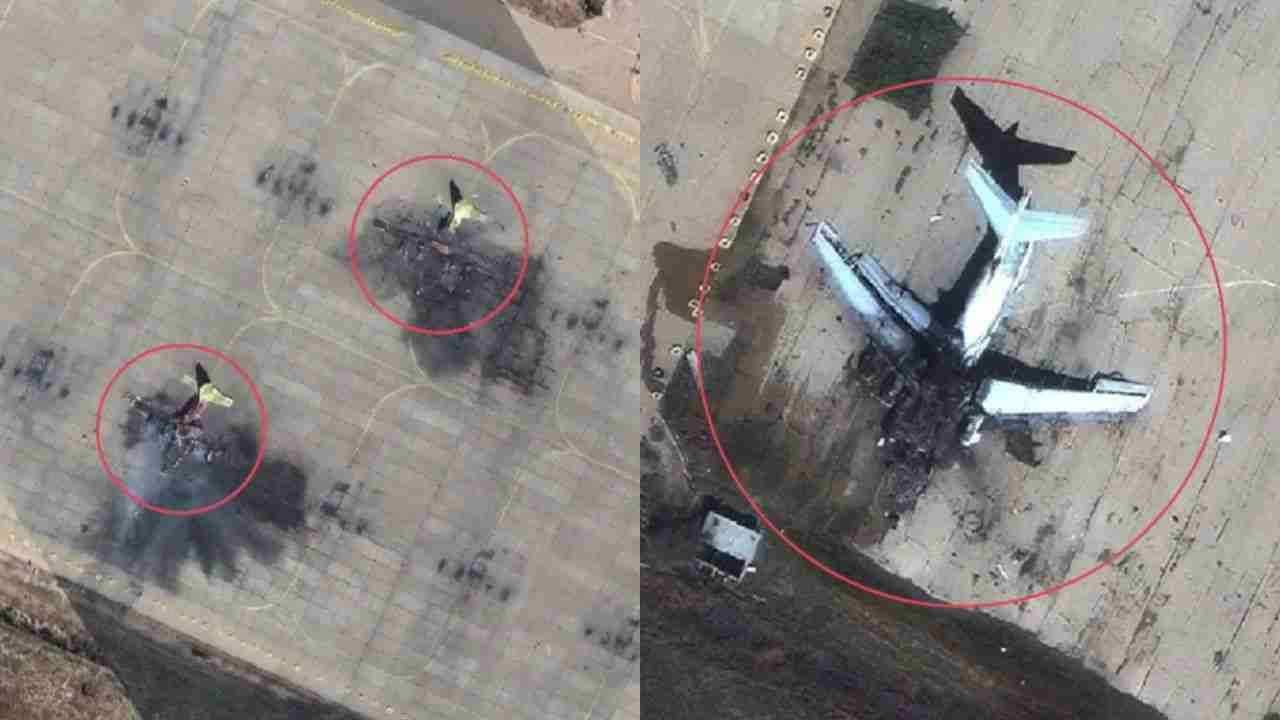 Iran mister minst 6 militære fly C-130, Il-76 og Boeing etter angrep på flybaser