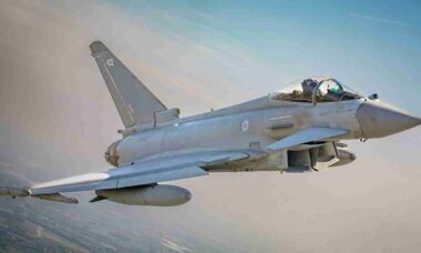 Reino Unido derruba drone iraniano com Eurofighter Typhoon no Catar
