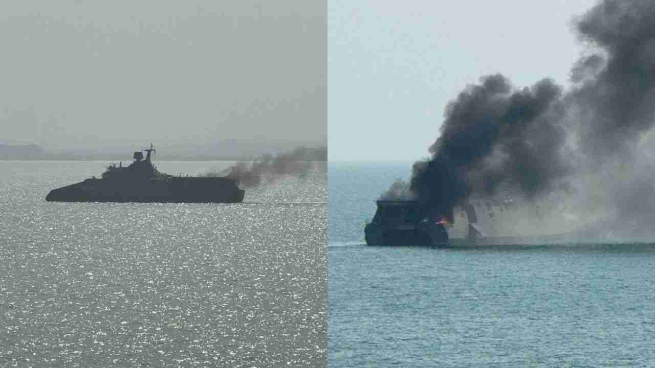 Advanced Iranian military ship sinks after being hit in U.S. operation