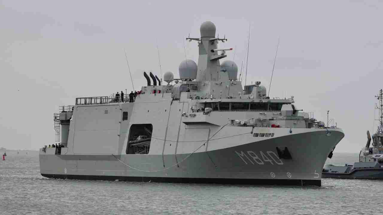 Vlissingen ship strengthens naval defense and marks a new era of mine warfare in Europe