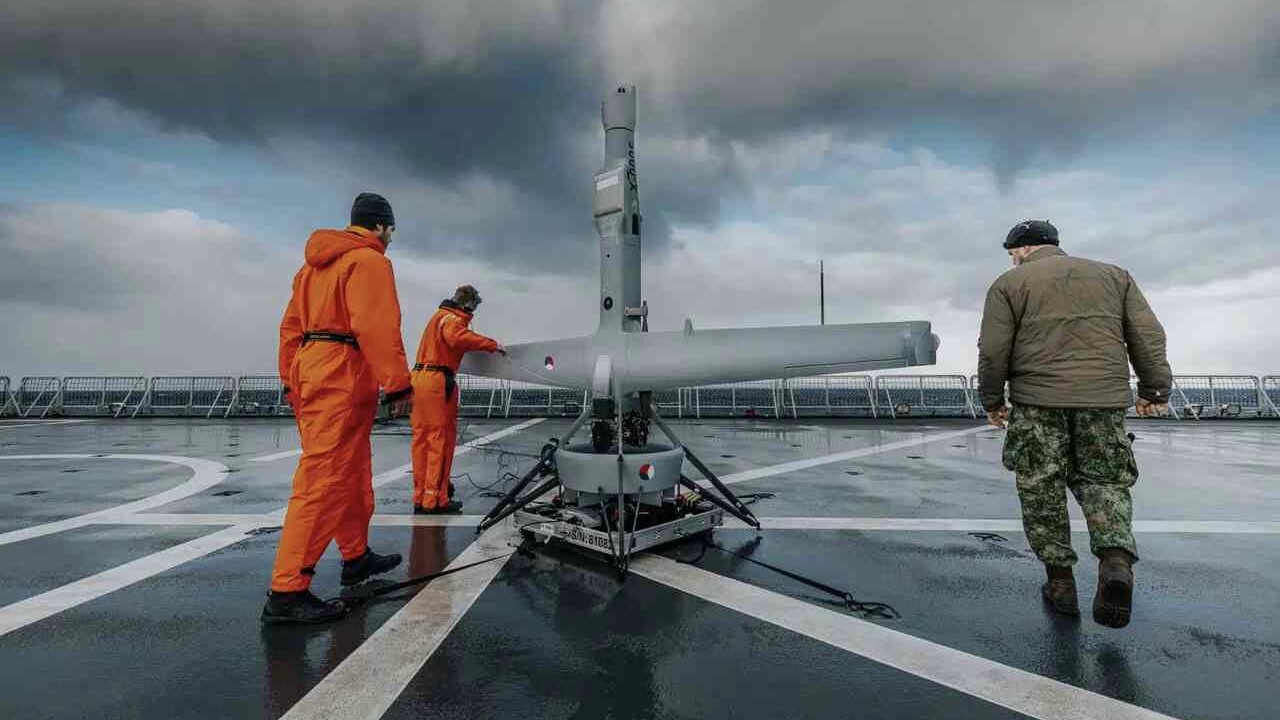 La Marina Reale dei Paesi Bassi riceve 12 droni V-BAT da Shield AI