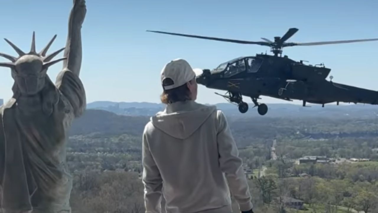 Exército investiga caso envolvendo Kid Rock e helicópteros Apache sobrevoando sua casa