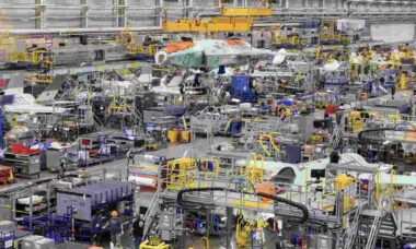 Primeiro F-35 da Alemanha entra em fase de montagem final nos EUA