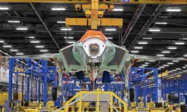 Lockheed Martin inicia montagem final do primeiro caça F-35A da Alemanha