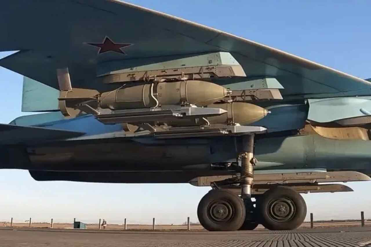 Rússia derruba número recorde de bombas guiadas sobre a Ucrânia em um dia