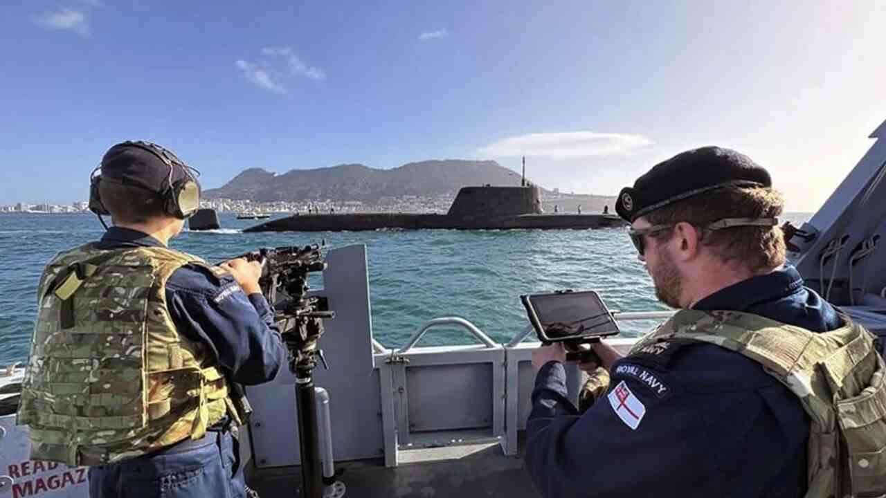 Die britische Royal Navy setzt neue Drohnen in Gibraltar ein