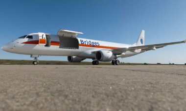 Cargueiro E-Freighter. Foto: Embraer