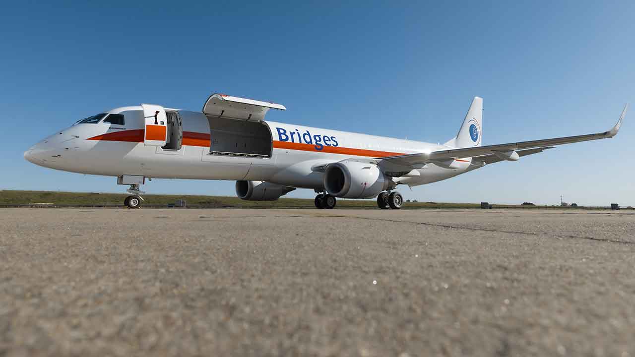 E-Freighter cargo aircraft. Photo: Embraer