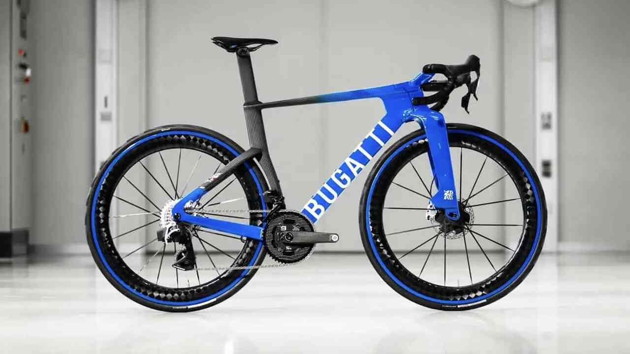 Bugatti se une com fabricante de bikes para lançar bicicleta de edição limitada