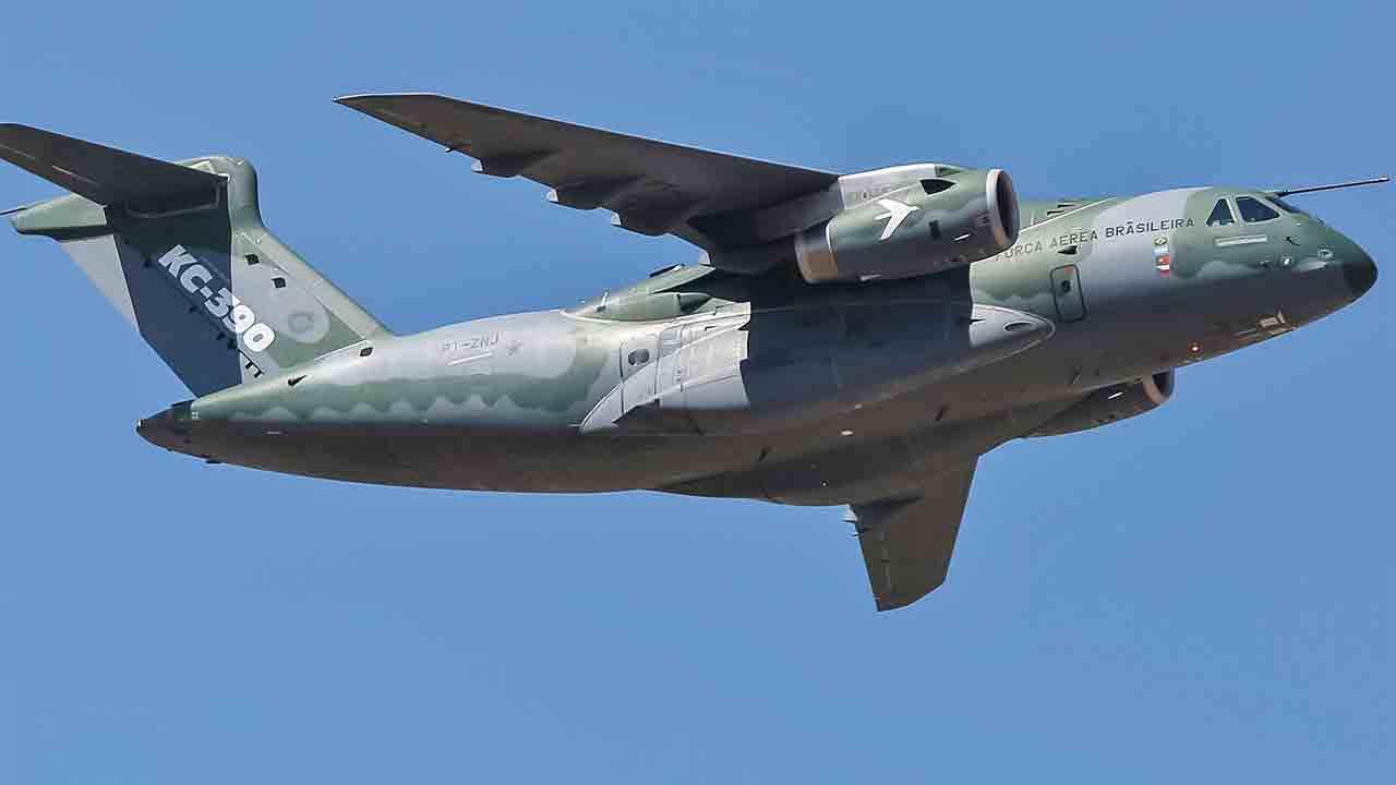 도난된 부품에는 Embraer KC-390에 사용되는 V2500 엔진 구성품이 포함되어 있다. 사진: Embraer