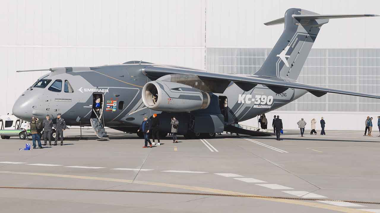 KC-390 Millennium. Fotó: Embraer