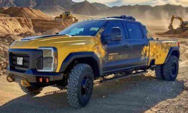 Caterpillar apresenta conceito para caminhonete pesada com inteligência artificial