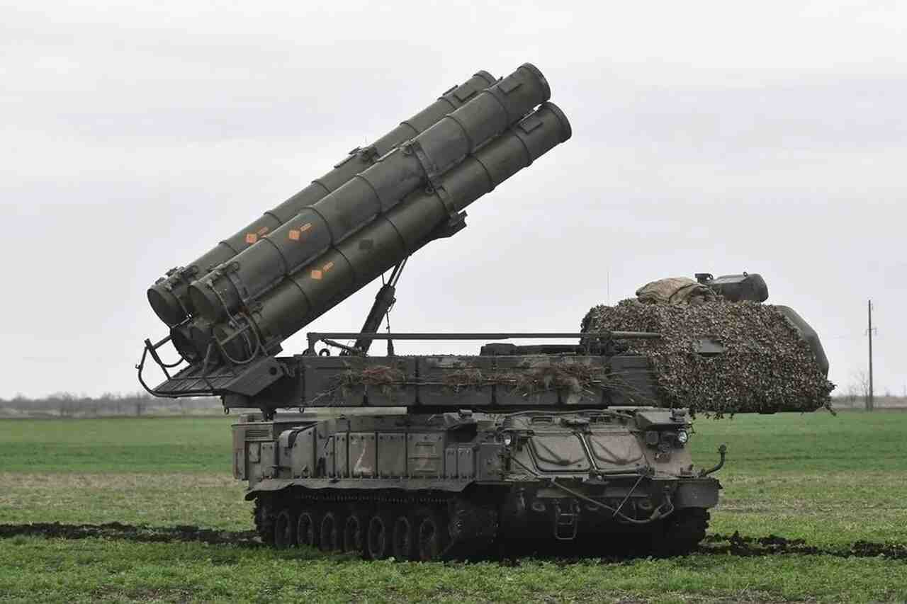 Russisch luchtverdedigingssysteem Buk-M3 gezien in de Verenigde Staten