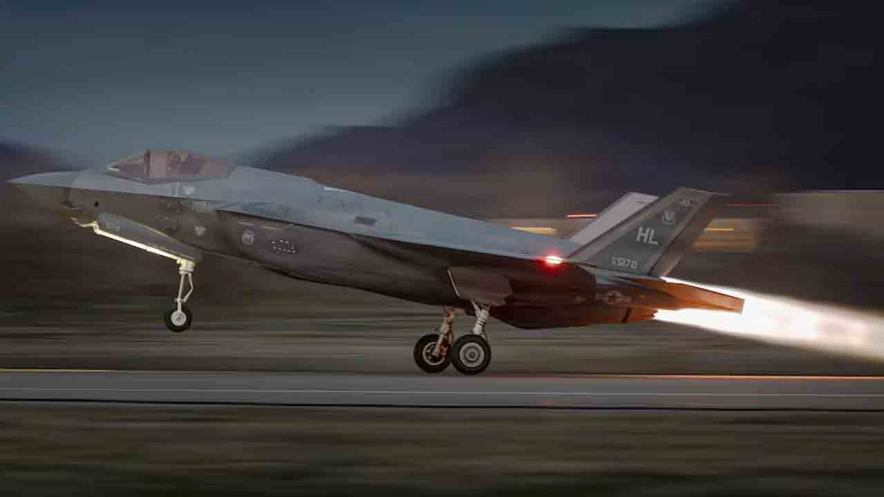 F-35 holandeses treinam com a Força Aérea dos EUA em grande exercício na base de Hill. Foto: USAF